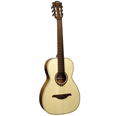 LAG T177PE Tramontane Parlor 12 Frets NJ Elektro Akustik Gitar